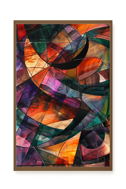 Chaotic Balance Canvas Wall Art
