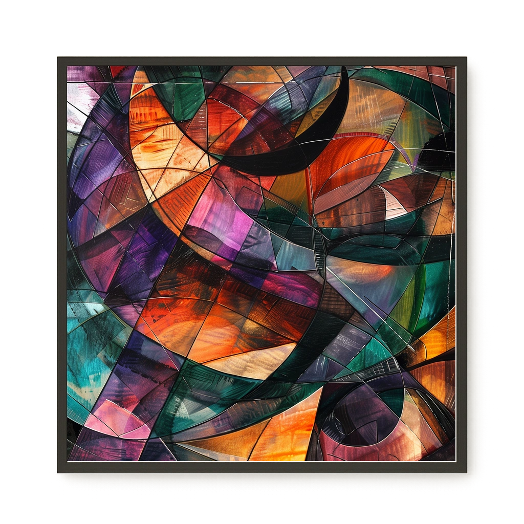 Chaotic Balance Canvas Wall Art