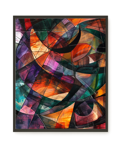 Chaotic Balance Canvas Wall Art