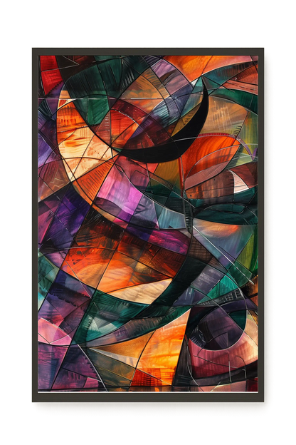 Chaotic Balance Canvas Wall Art