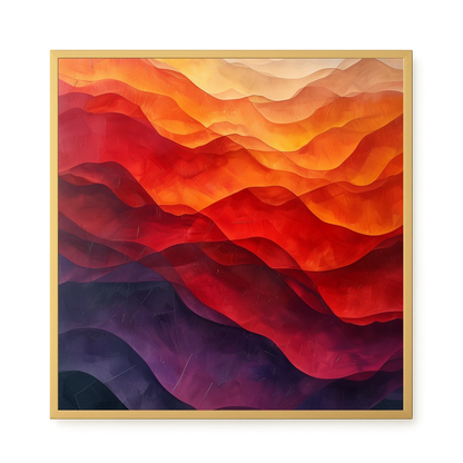 Shifting Spectrum Canvas Wall Art