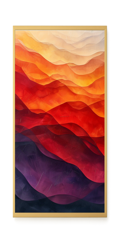 Shifting Spectrum Canvas Wall Art
