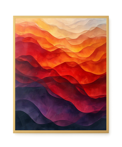 Shifting Spectrum Canvas Wall Art