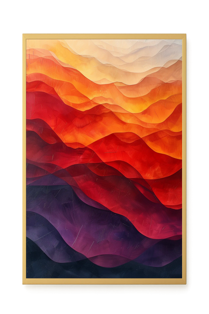 Shifting Spectrum Canvas Wall Art