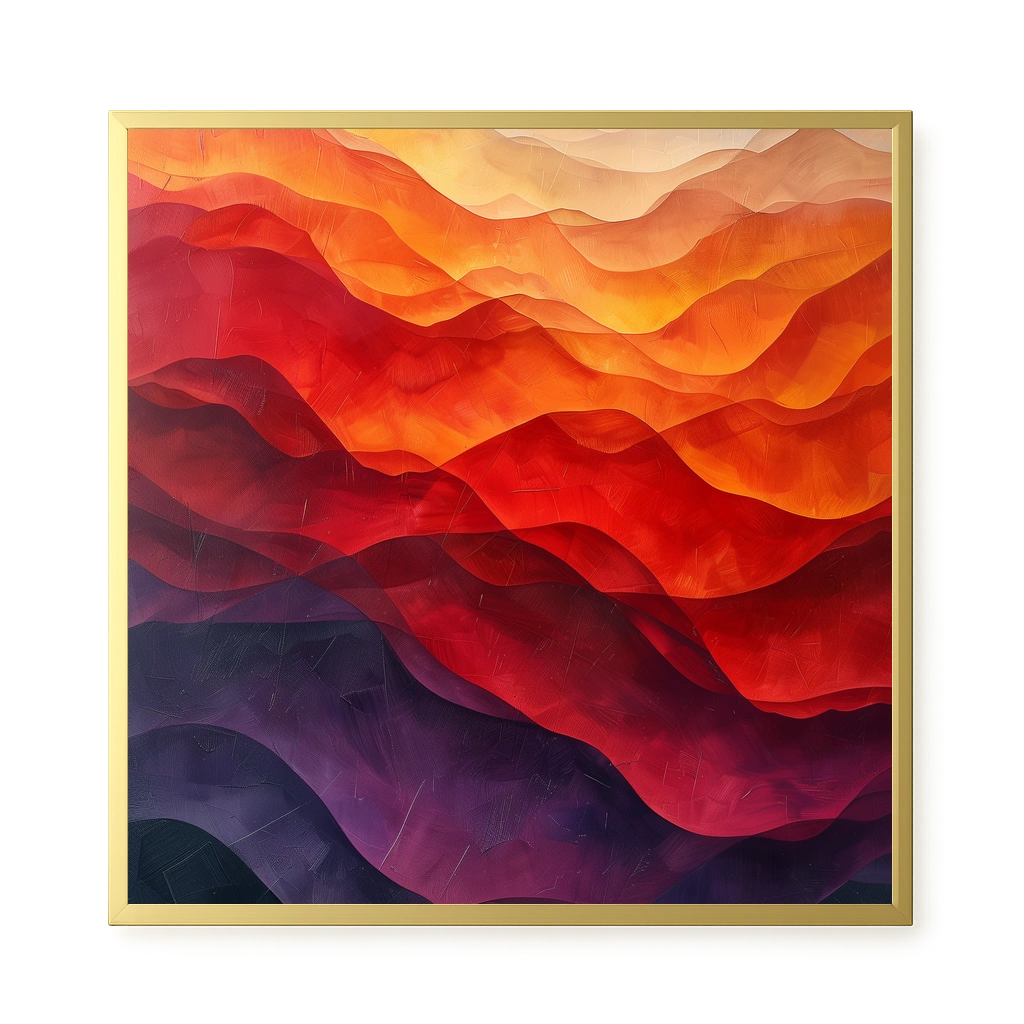 Shifting Spectrum Canvas Wall Art
