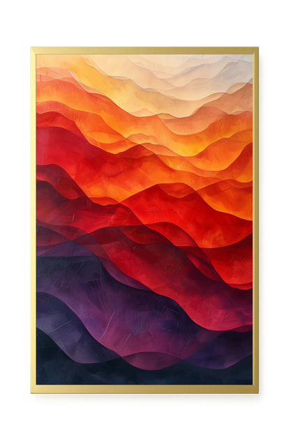 Shifting Spectrum Canvas Wall Art