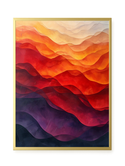 Shifting Spectrum Canvas Wall Art