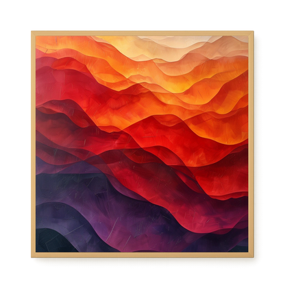 Shifting Spectrum Canvas Wall Art