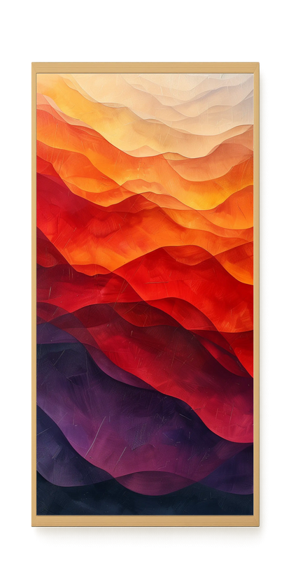 Shifting Spectrum Canvas Wall Art