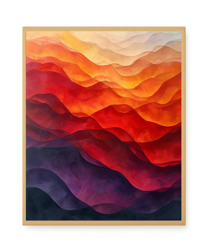 Shifting Spectrum Canvas Wall Art