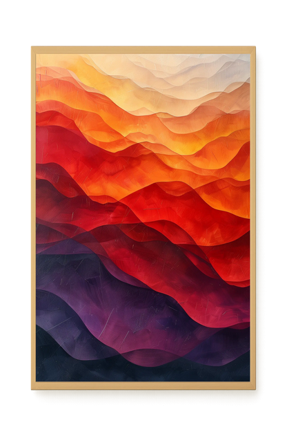 Shifting Spectrum Canvas Wall Art