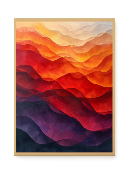 Shifting Spectrum Canvas Wall Art