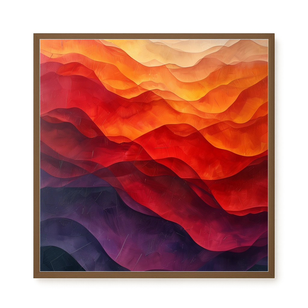 Shifting Spectrum Canvas Wall Art