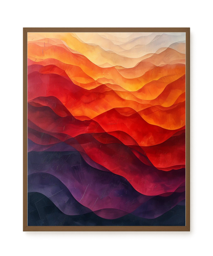 Shifting Spectrum Canvas Wall Art