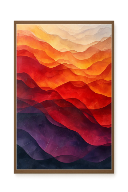 Shifting Spectrum Canvas Wall Art