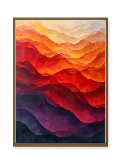 Shifting Spectrum Canvas Wall Art