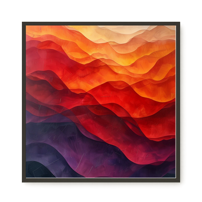 Shifting Spectrum Canvas Wall Art