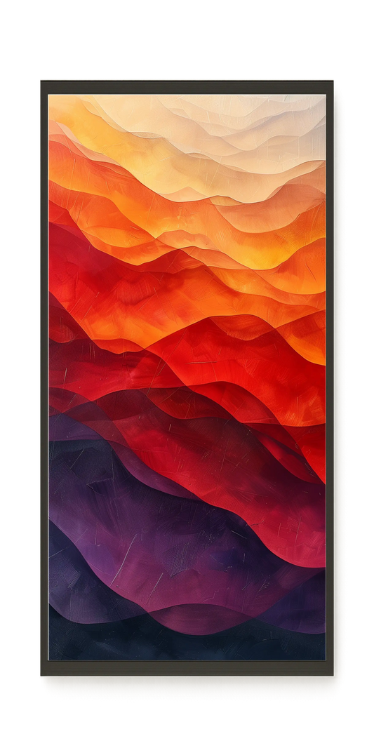 Shifting Spectrum Canvas Wall Art