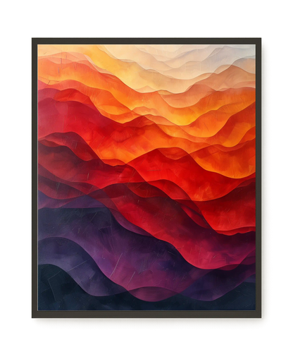 Shifting Spectrum Canvas Wall Art