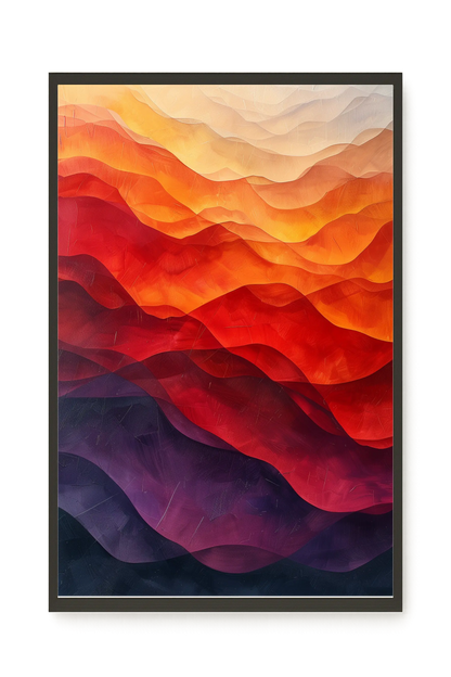Shifting Spectrum Canvas Wall Art