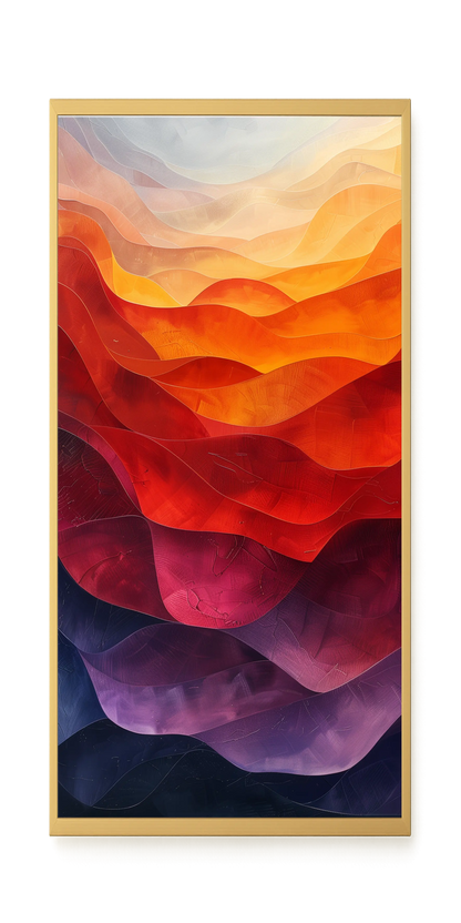 Luminous Layers Canvas Print