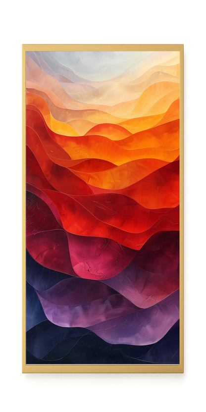 Luminous Layers Canvas Print