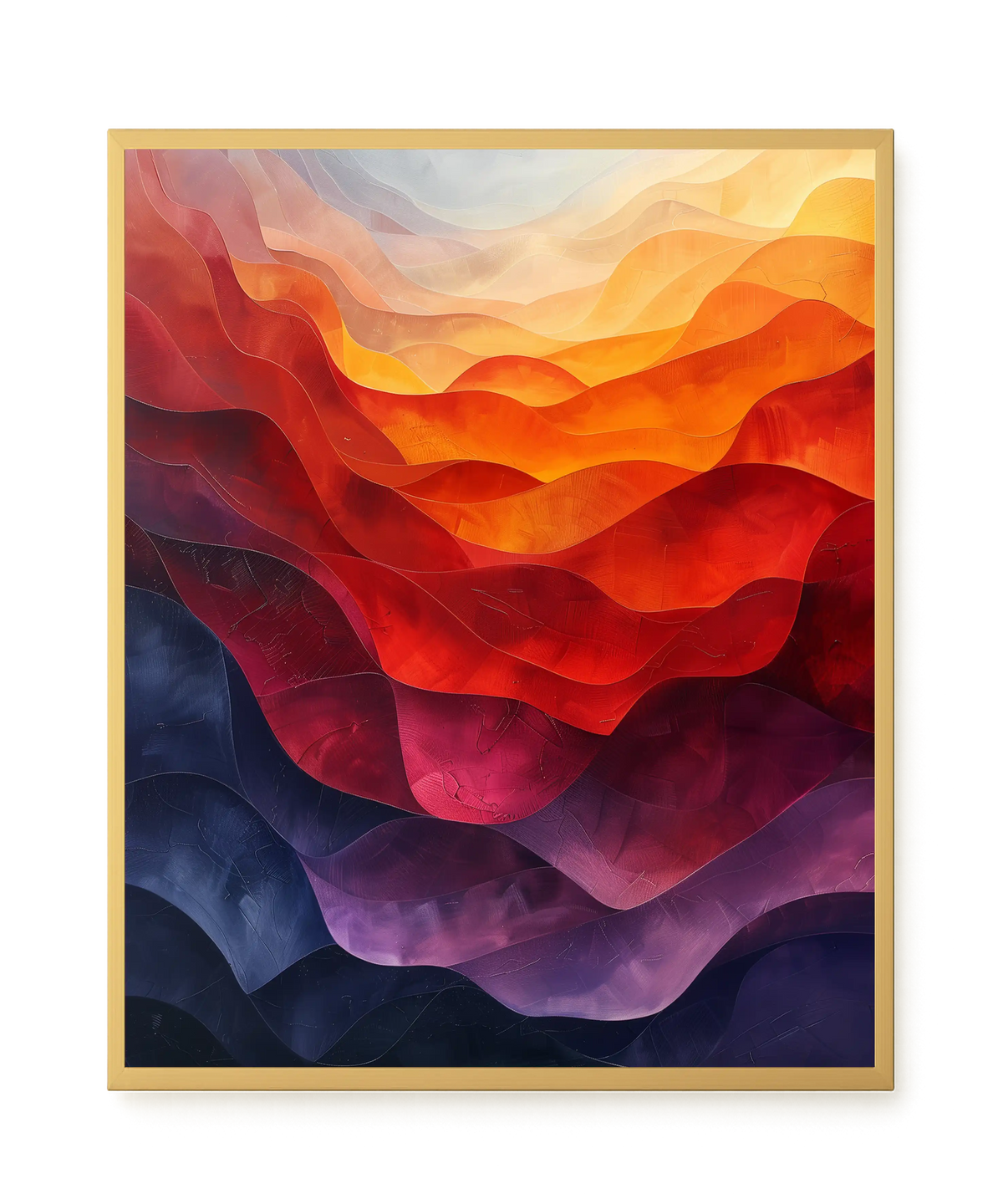 Luminous Layers Canvas Print