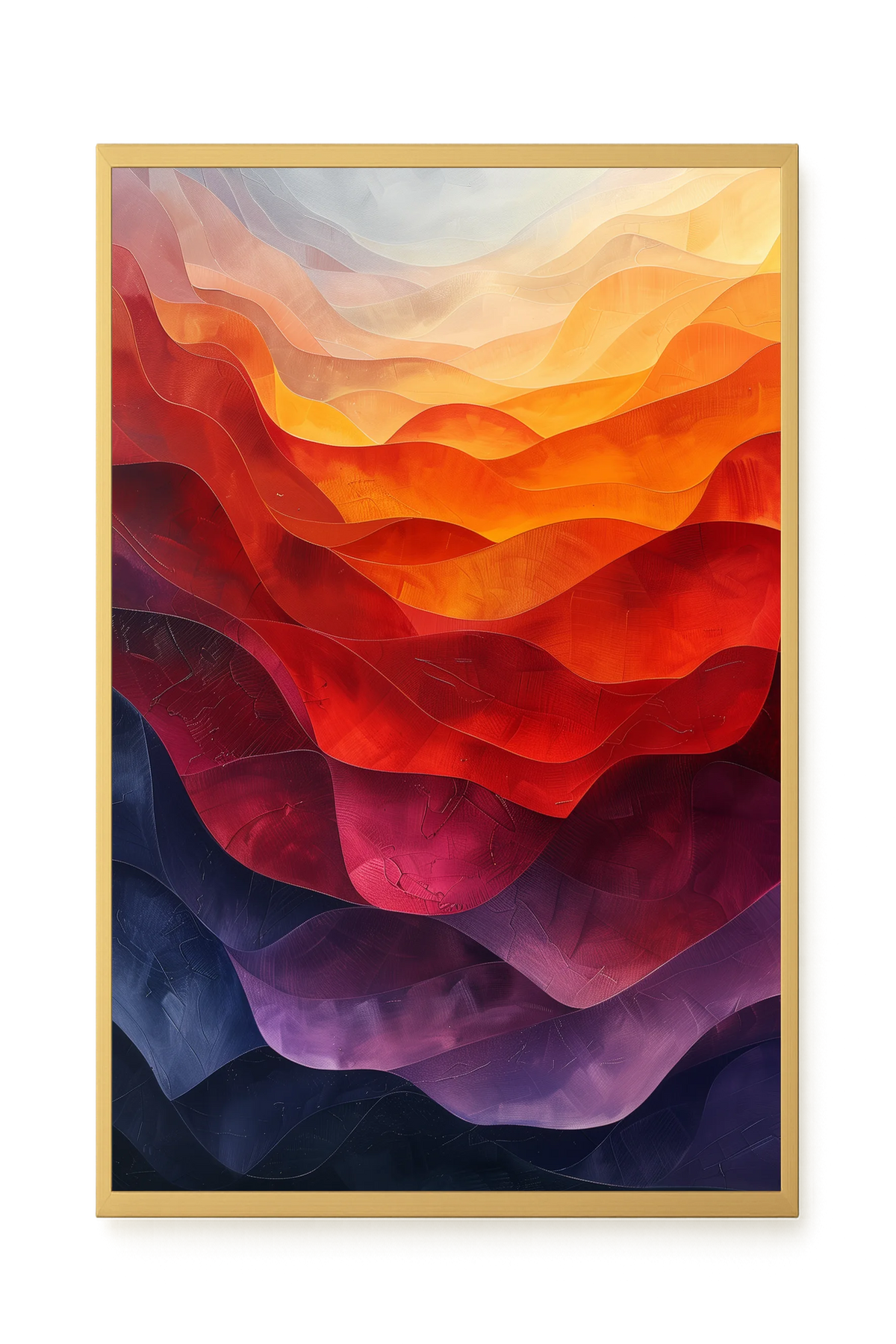 Luminous Layers Canvas Print