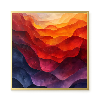 Luminous Layers Canvas Print