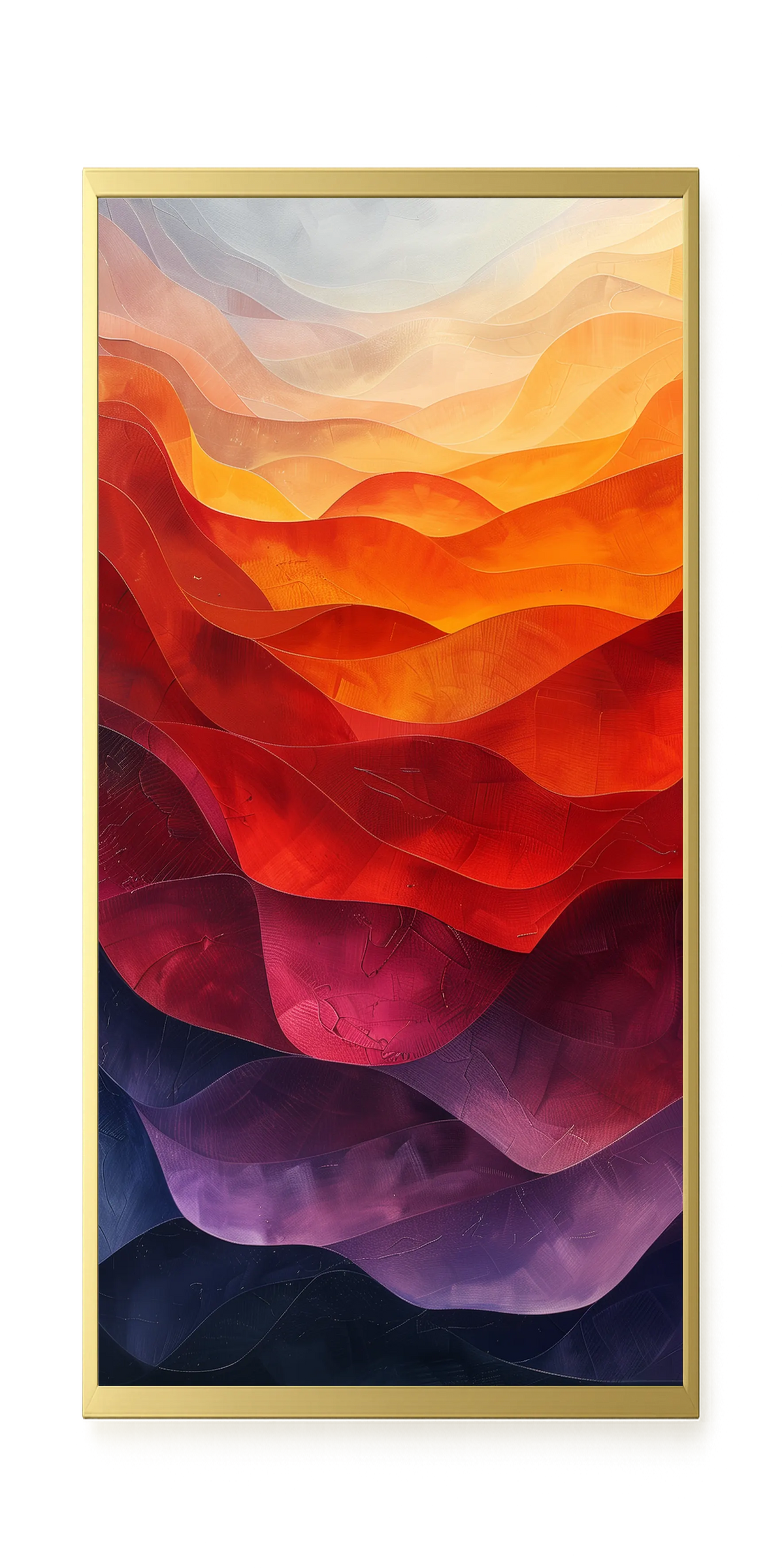 Luminous Layers Canvas Print