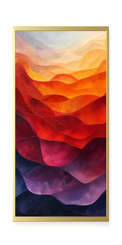 Luminous Layers Canvas Print