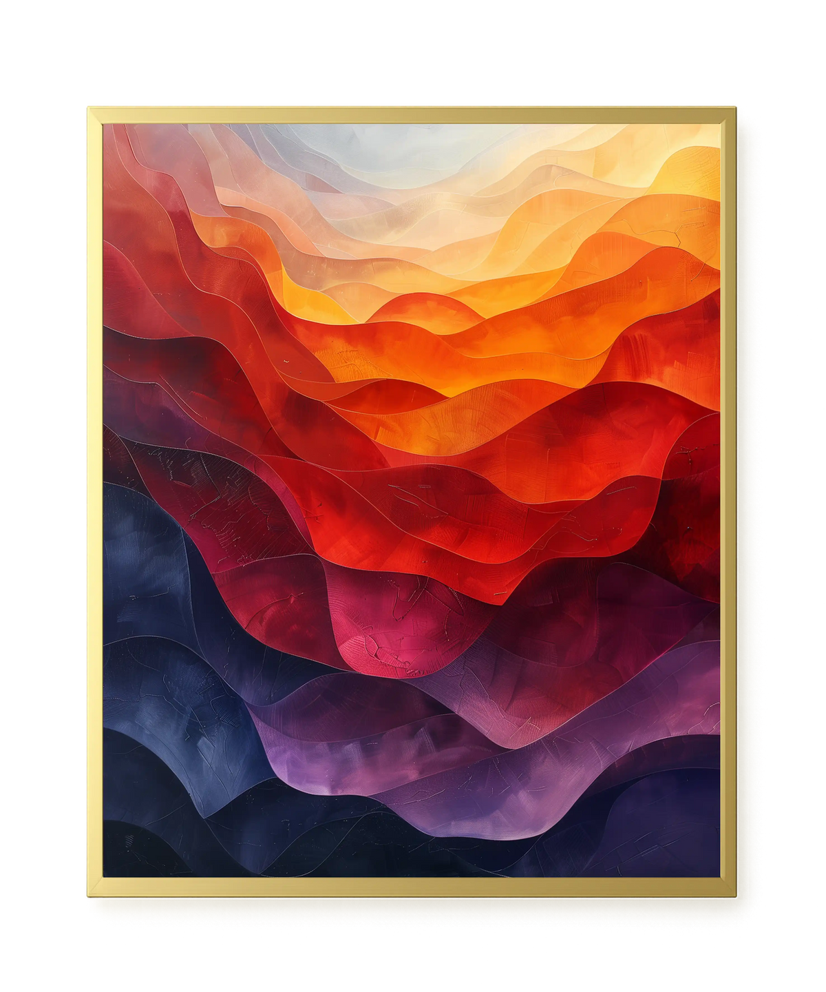 Luminous Layers Canvas Print