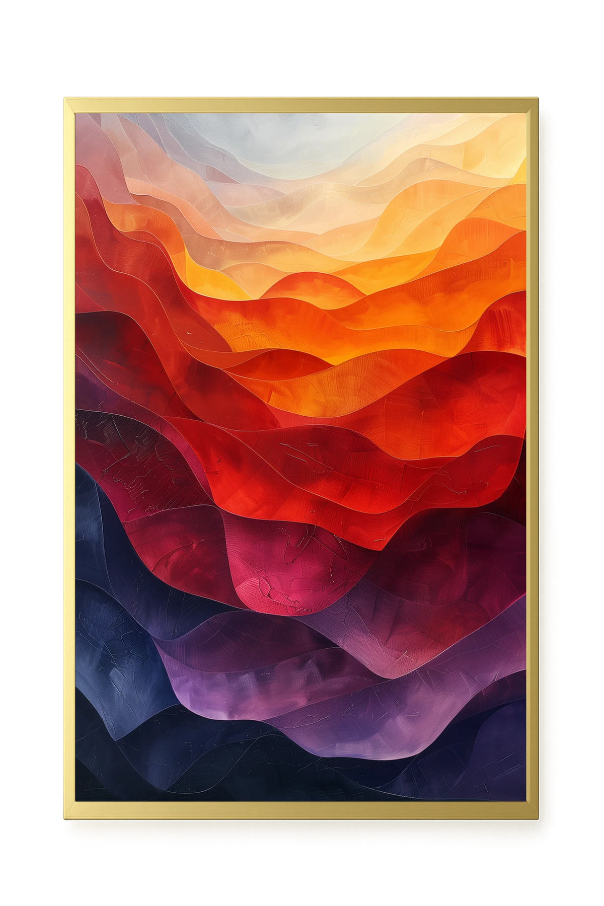 Luminous Layers Canvas Print