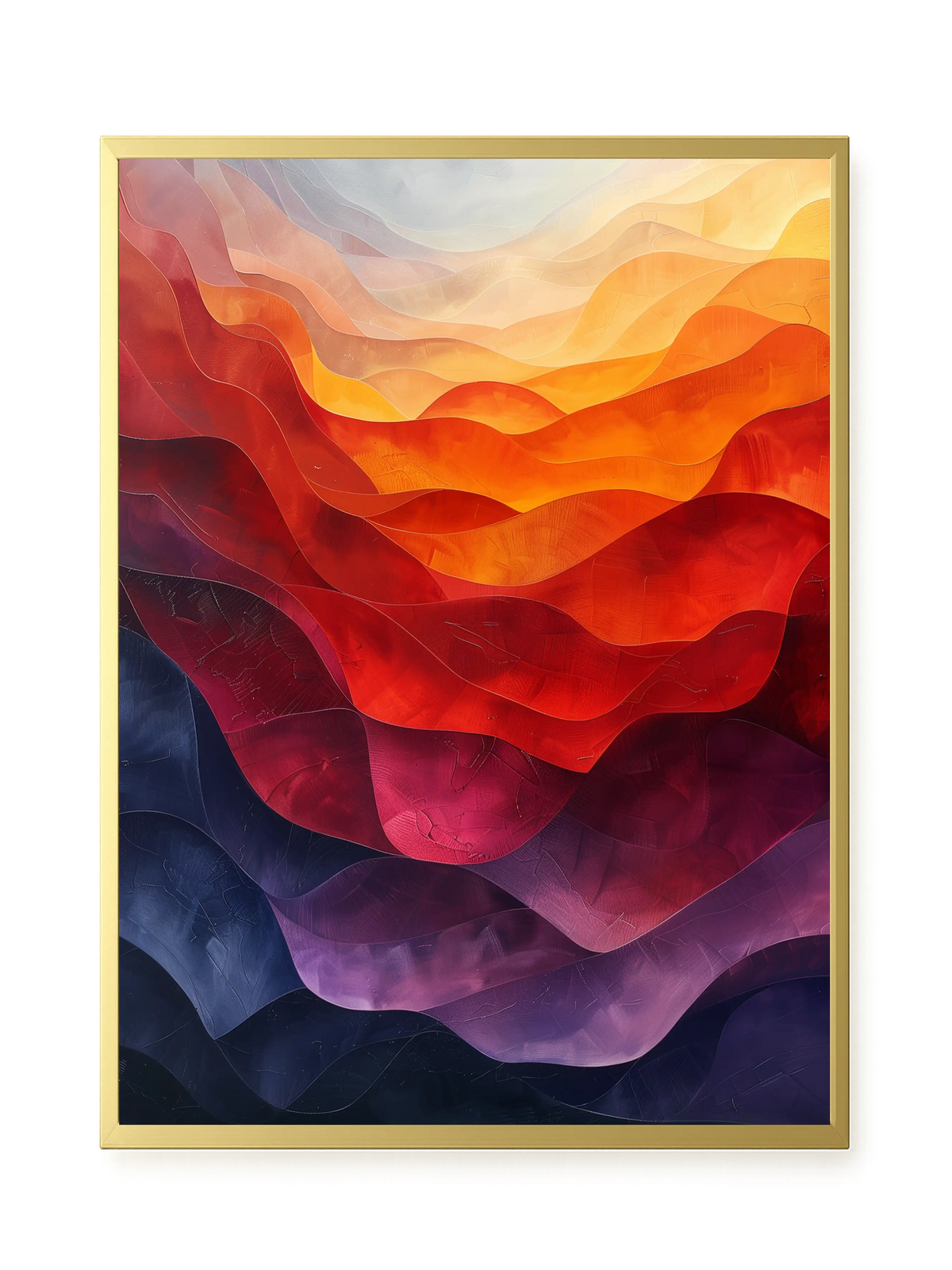Luminous Layers Canvas Print