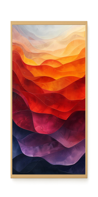 Luminous Layers Canvas Print
