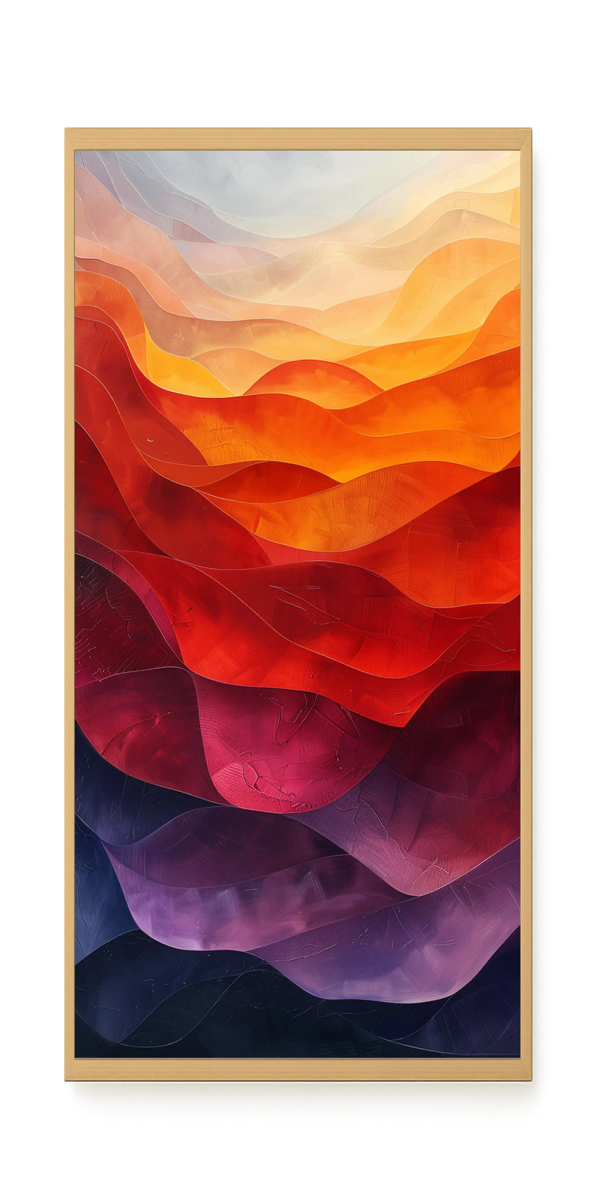 Luminous Layers Canvas Print