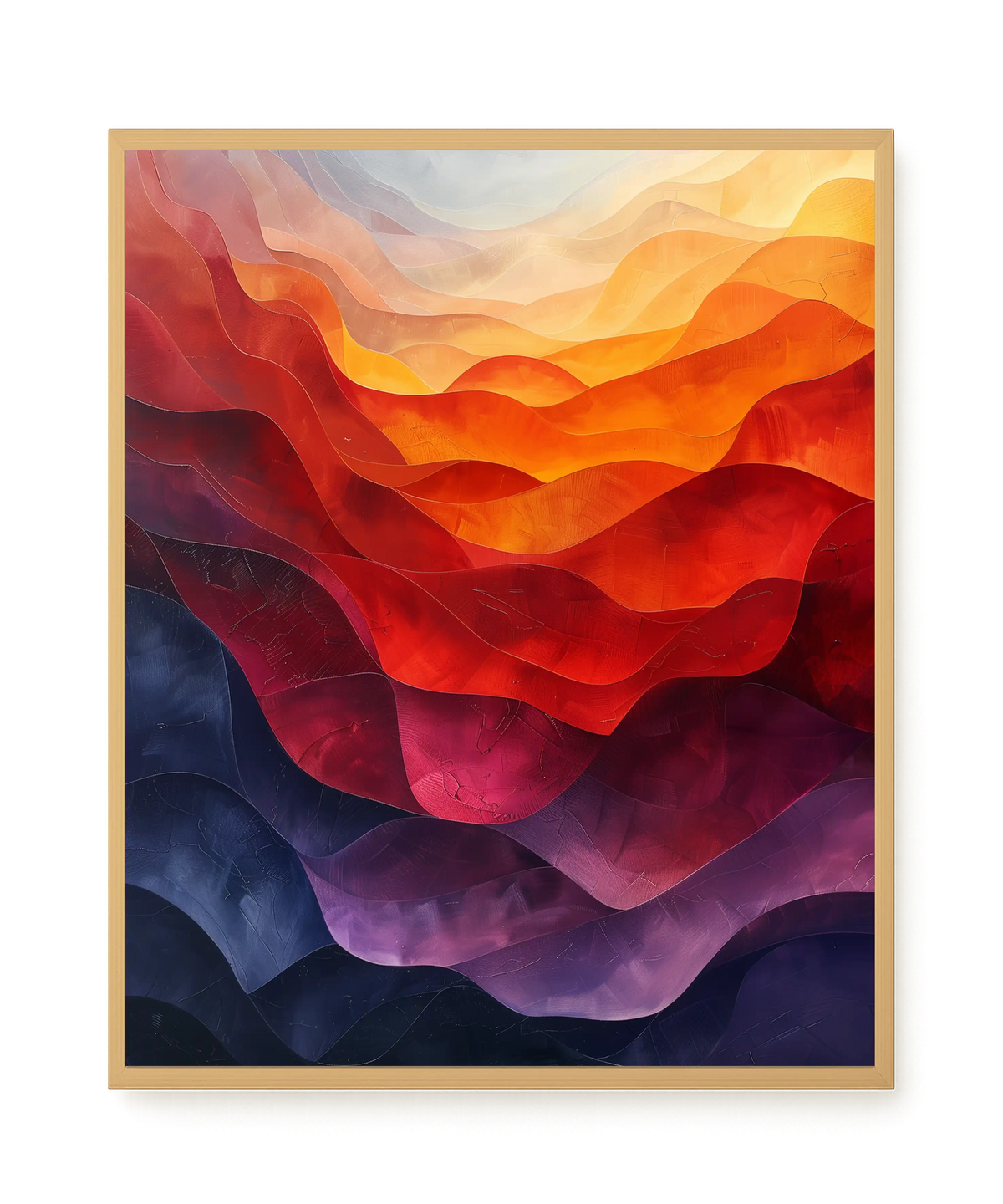 Luminous Layers Canvas Print