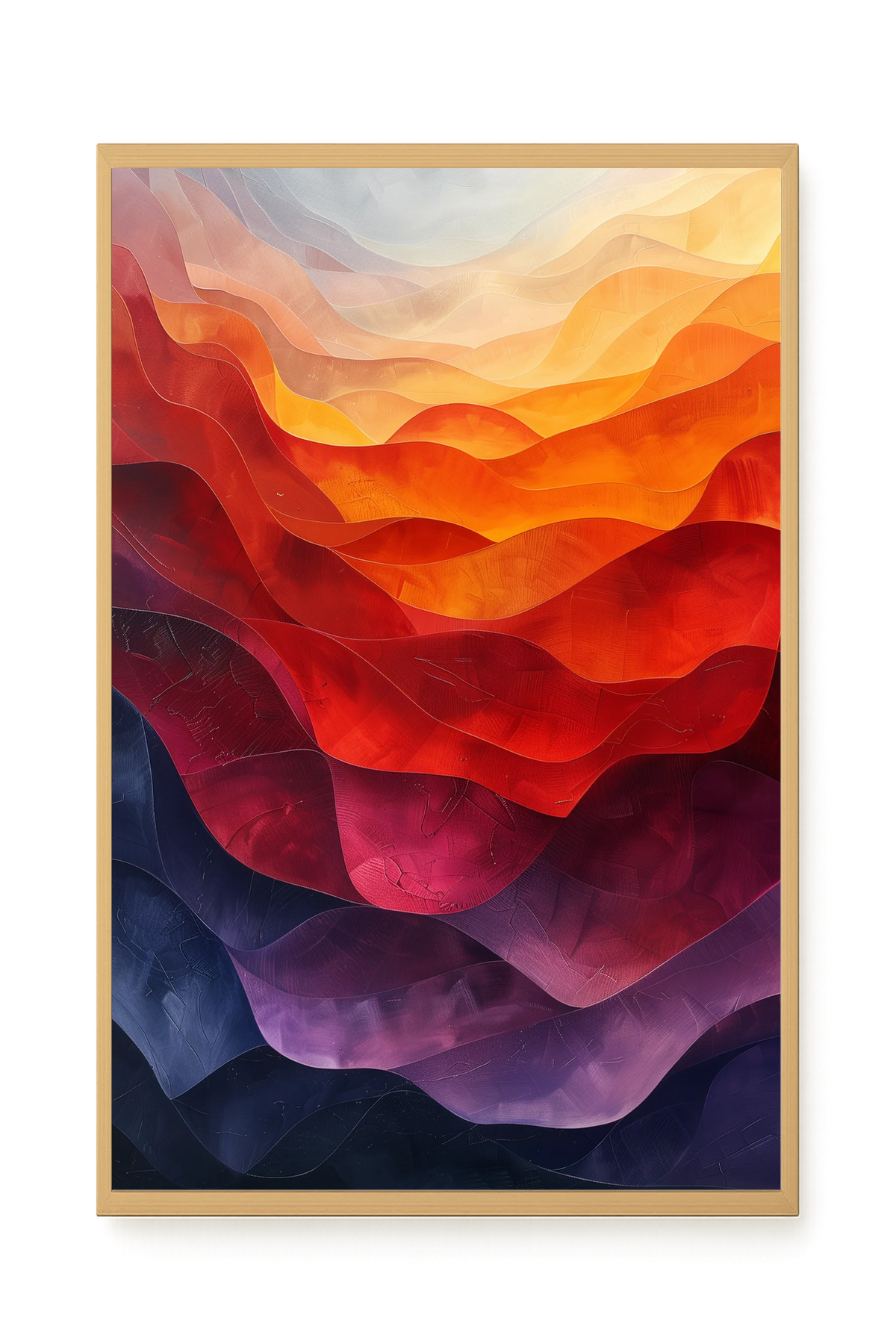 Luminous Layers Canvas Print