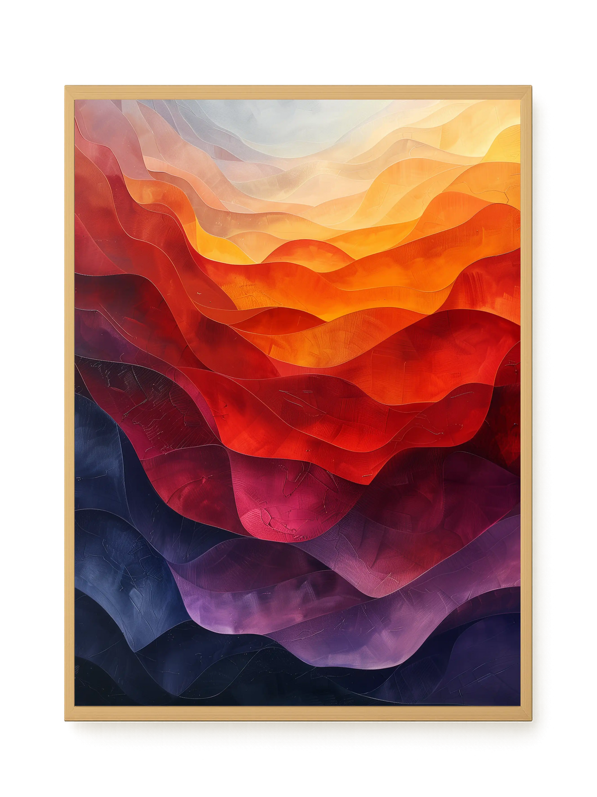 Luminous Layers Canvas Print