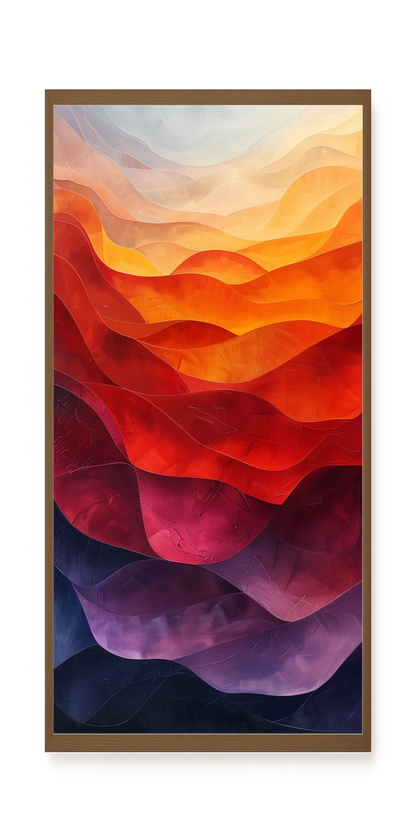 Luminous Layers Canvas Print