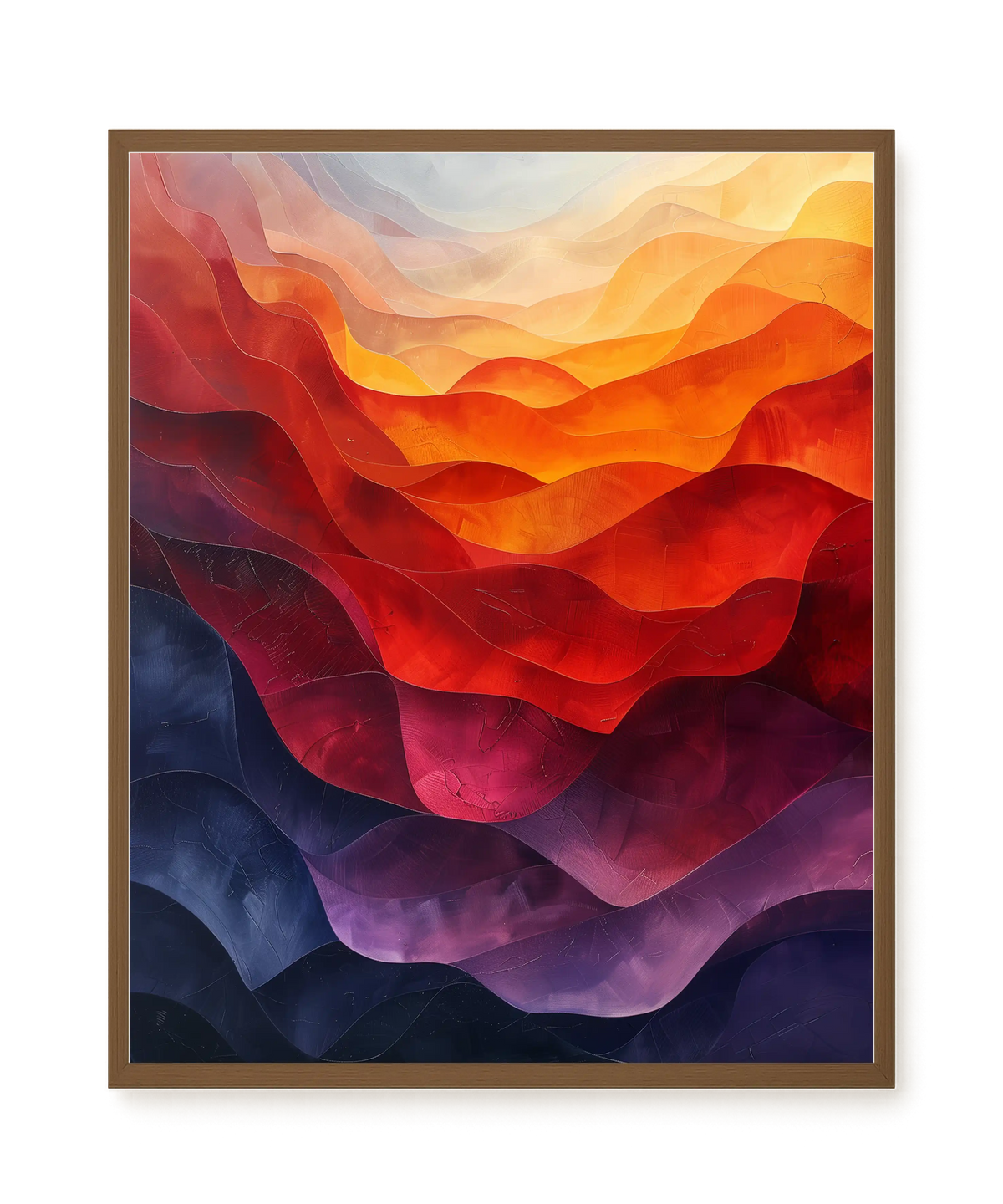 Luminous Layers Canvas Print