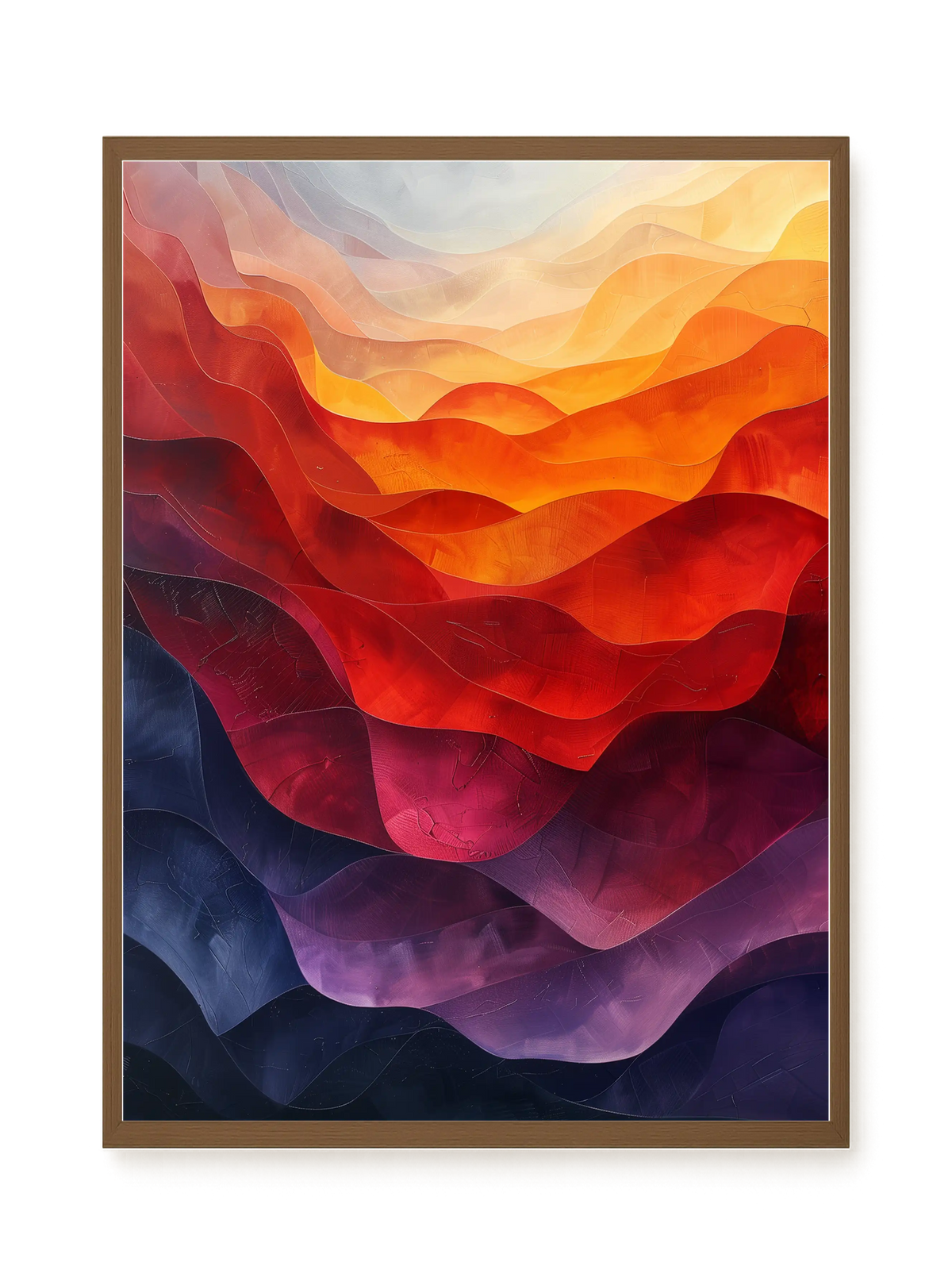 Luminous Layers Canvas Print