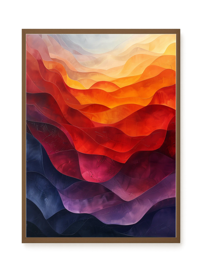 Luminous Layers Canvas Print