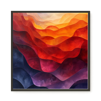 Luminous Layers Canvas Print