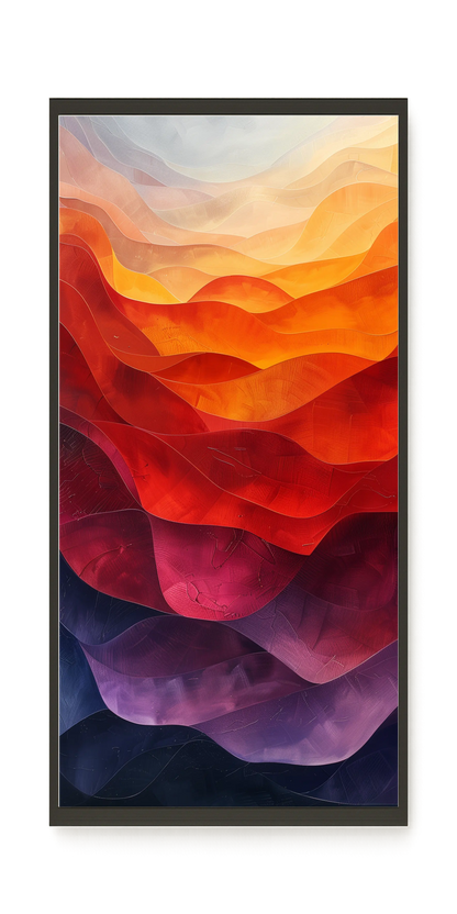 Luminous Layers Canvas Print