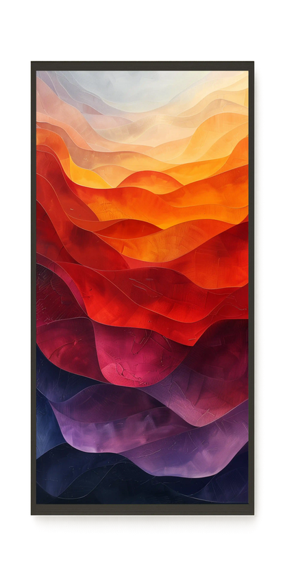 Luminous Layers Canvas Print