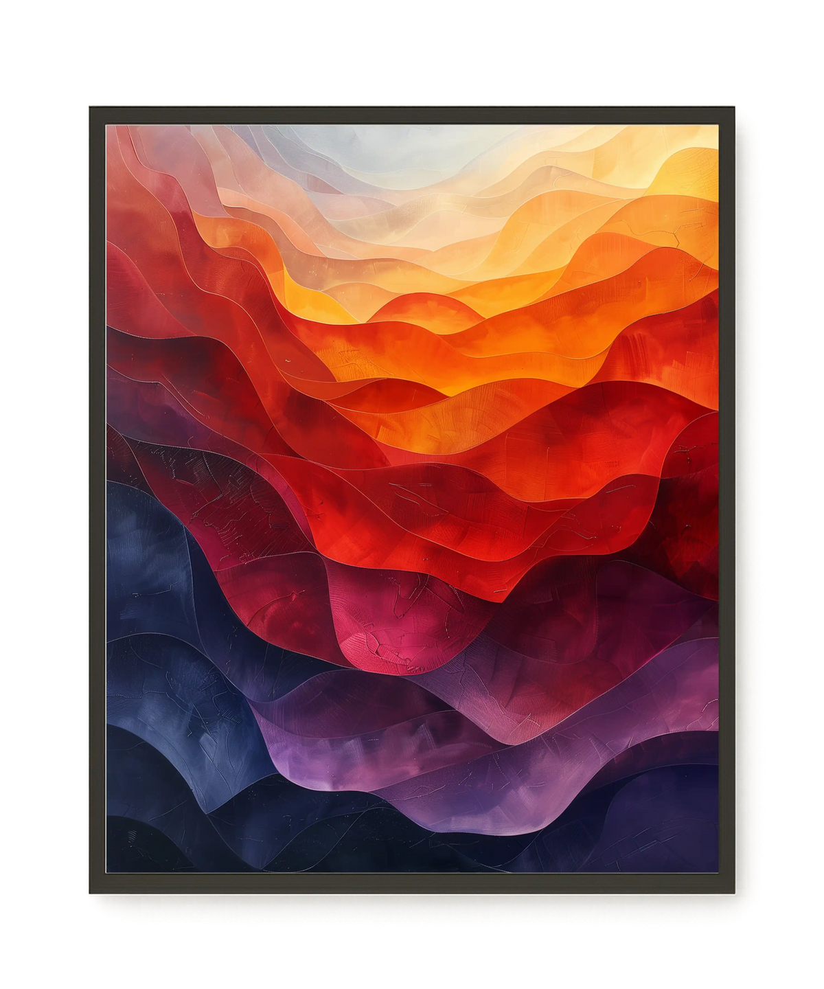 Luminous Layers Canvas Print