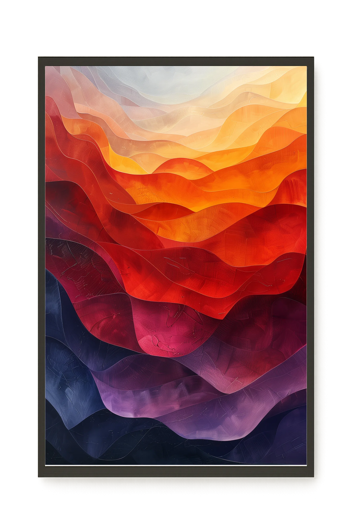 Luminous Layers Canvas Print