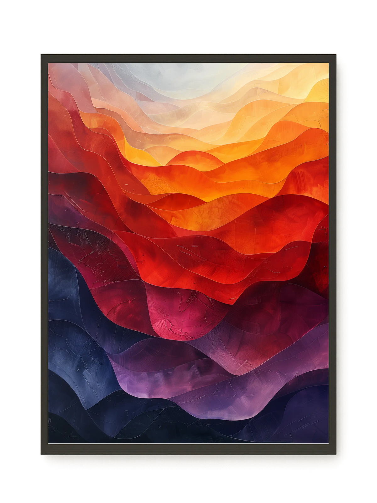 Luminous Layers Canvas Print