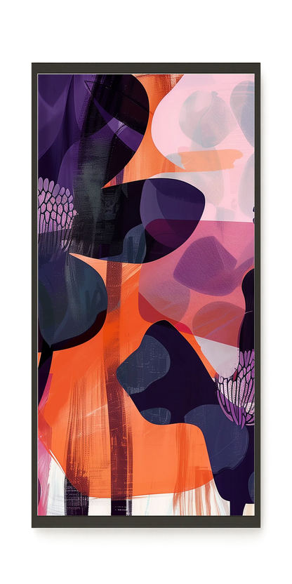 Interwoven Blooms Canvas Wall Art
